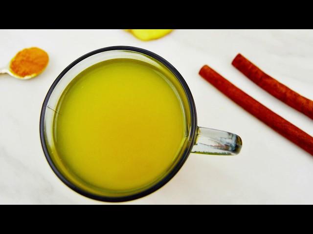 Turmeric Ginger Cinnamon Tea Recipe (Remedy for cold & flu)