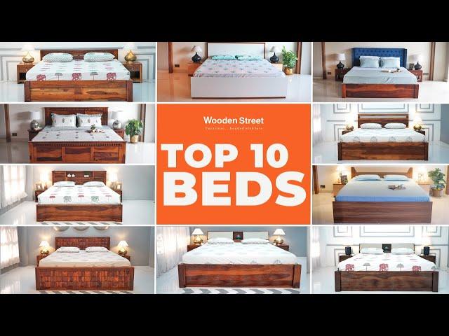 Top 10 Wooden Beds that will Amaze You | WoodenStreet | 2024