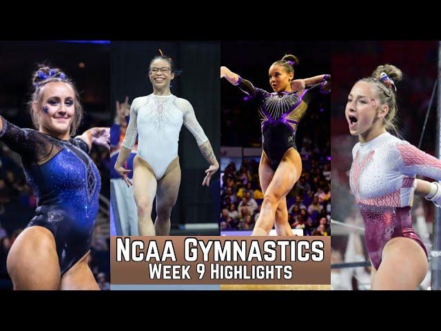 NCAA Gymnastics Week 9 Highlights