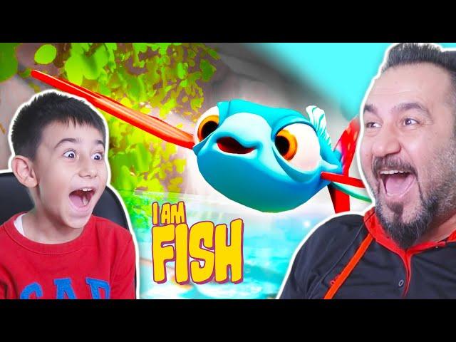 UÇAĞA BİNEN UÇAN BALIK! | I AM FISH 5. BÖLÜM