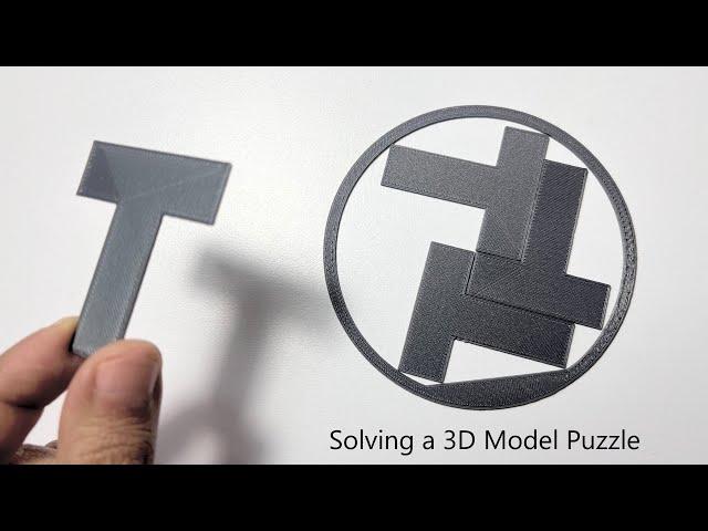 Solving a 3D Model Puzzle