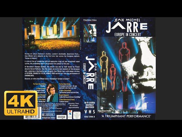 Jean Michel Jarre - Europe in Concert Barcelona (1993) [VHS Remastered]