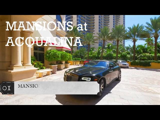 Mansions at Acqualina 4K Luxury Tour 17749 Collins Ave (The Most Expensive Condos in Sunny Isles)