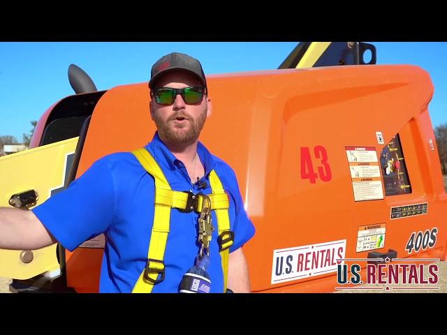 U.S. Rentals: JLG 400s Boom Lift Tutorial