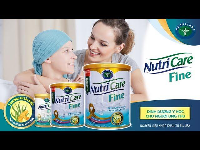 Sữa Nutricare Fine dinh dưỡng chuyên biệt cho người bệnh Ung Thư - SBT Vlog 8