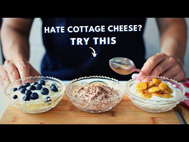 The easiest way to turn cottage cheese into a delicious dessert (and more!)