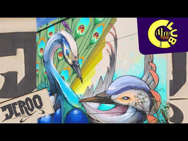 Urban Art und Graffiti mit Künstler Jeroo  | Tigerenten Club