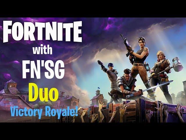 Fortnite Battle Royale Gameplay - Duo Victory Royale | w FNSG