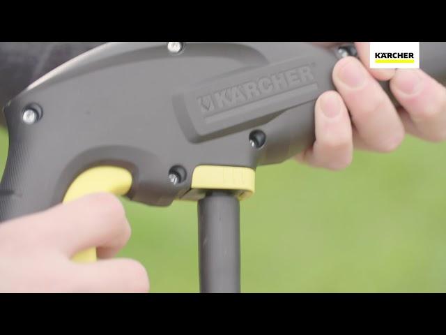 How do I connect a quick connect hose to my pressure washer? | Kärcher UK