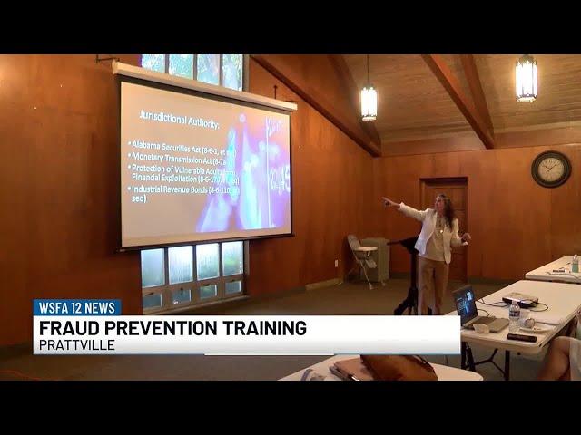 Fraud prevention training held in Prattville