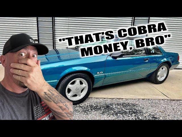 Would you pay COBRA money for an LX fox body Mustang?