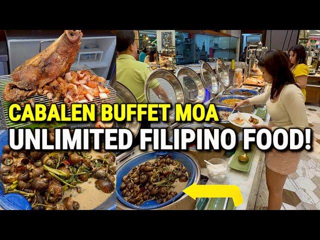 UNLIMITED FILIPINO FOOD at CABALEN, SM Mall of Asia – Best Affordable Buffet in the Philippines!