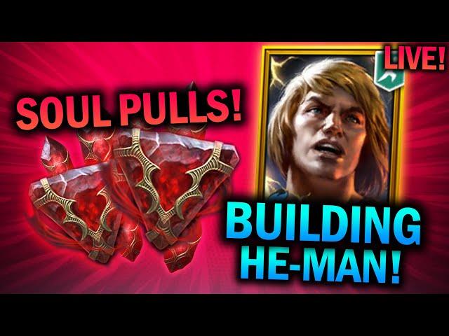 SOULSTONE PULLS, Building He-Man, F2P Account Update! - Raid Shadow Legends