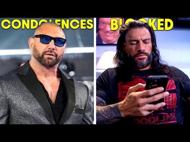 Condolences to Batista…Paul Heyman Blocks Roman…Prayers for WWE Legend…Wrestling News