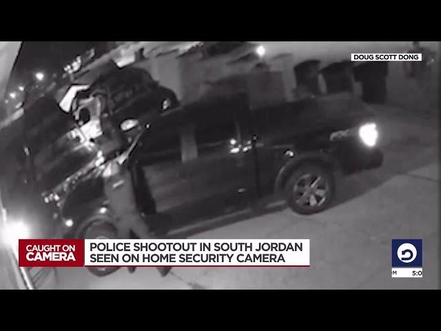 Fatal police shootout in South Jordan caught on camera