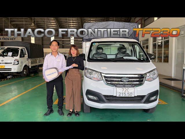 LỄ BÀN GIAO XE THACO FRONTIER TF230 VÀ LỜI CẢM ƠN CHÂN THÀNH TỪ THACO AUTO VŨNG TÀU #shorts