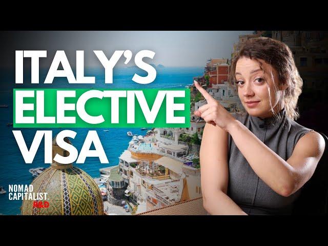 How to Live in Italy with an Elective Visa