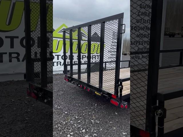 Big Tex 35SA 10 foot utility trailer