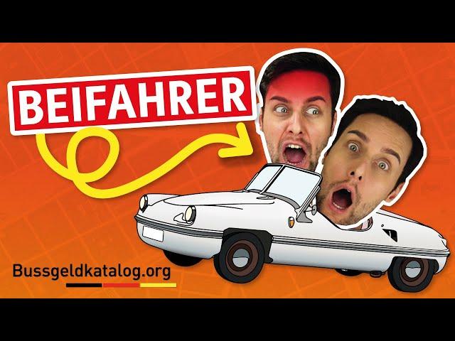 Betrunken auf dem Beifahrersitz: Wer haftet für den Beifahrer? 