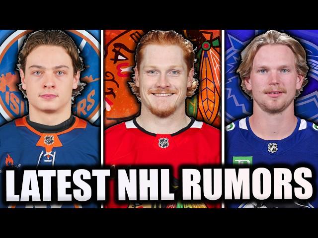 LATEST NHL DRAFT RUMORS! Blackhawks TRADING 3rd Overall, Isles-Bruins Swap & MORE!