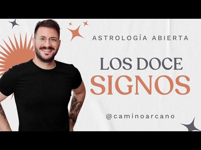 Clase de ASTROLOGÍA para PRINCIPIANTES - Los doce signos