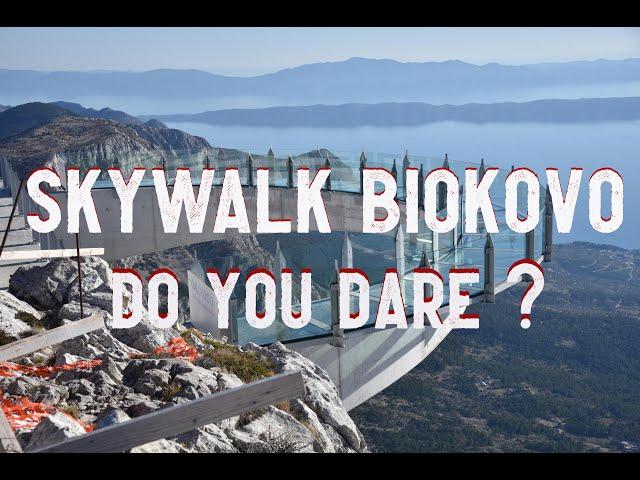 Skywalk Biokovo The Best View in  Dalmatia if you dare !