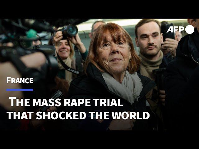 Gisele Pelicot: The mass rape trial that shocked the world | AFP