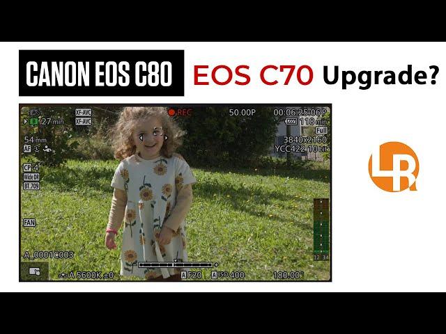 Die Canon C80 im kleinen Test - Ein upgrade zur C70?