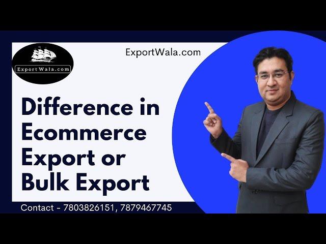 How to enter in Export Business through Ecommerce | Hindi | Exportwala | Ankit Sahu |