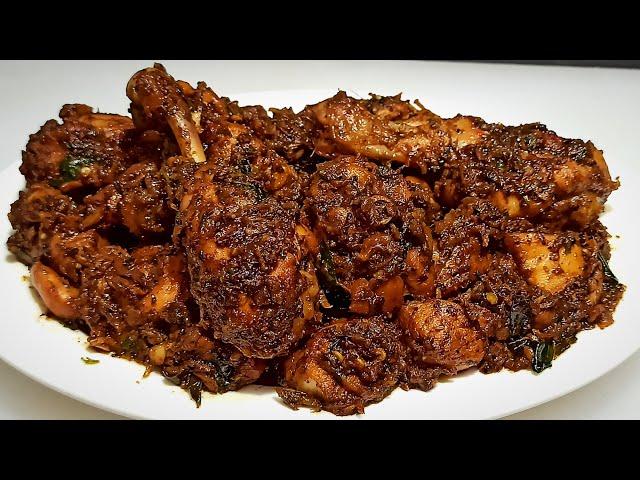 Pepper Chicken Dry | How to make Pepper Chicken | Black Pepper Chicken | Chef Ashok
