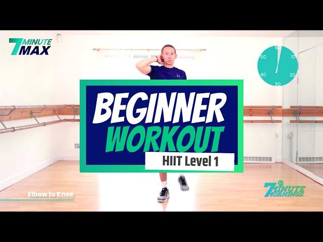 7 Minute Hiit Workout for Beginners (Follow Along)