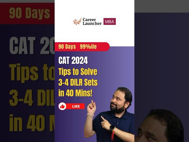 How to solve more sets of LRDI in less time? #cat2024 #lrdi #catpreparation