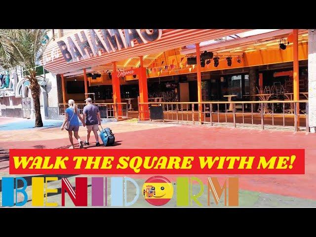 Benidorm's THE SQUARE - NEW LOOKS vs OLD TAT⁉️Do YOU LOVE It Or HATE It?🪩 #benidorm