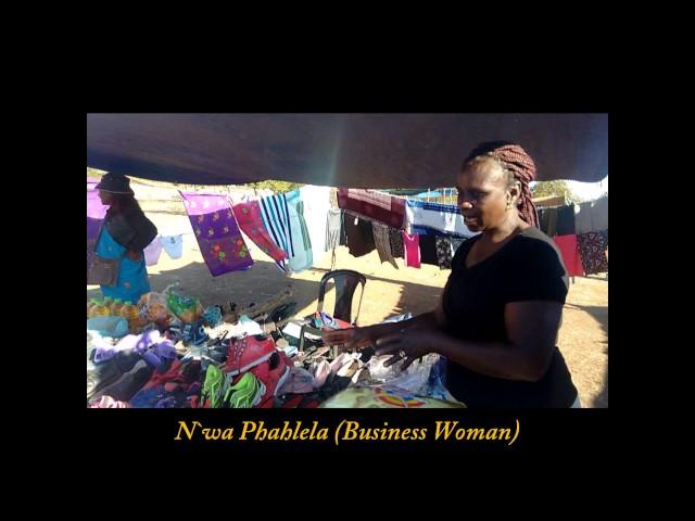 Lowveld Today -N`wa Phahlela Exhibiting At Her Stand At Muhlanguleni At The Cultural Trade Fair