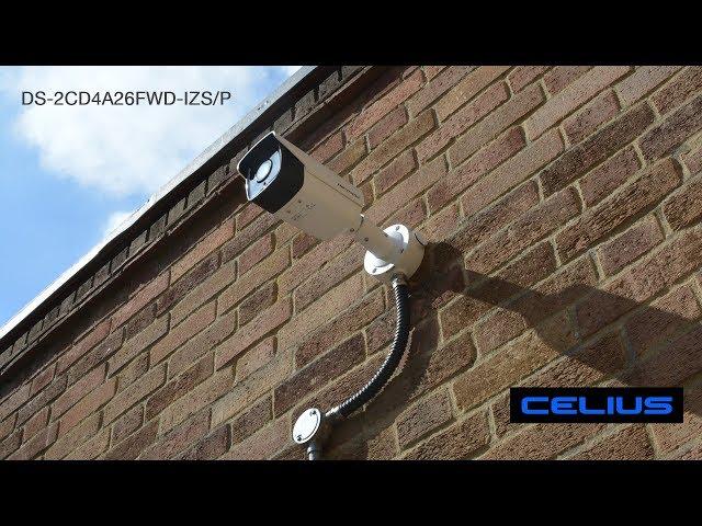 HikVision DS-2CD4A26FWD-IZS/P ANPR Installation / 50m Conduit Run