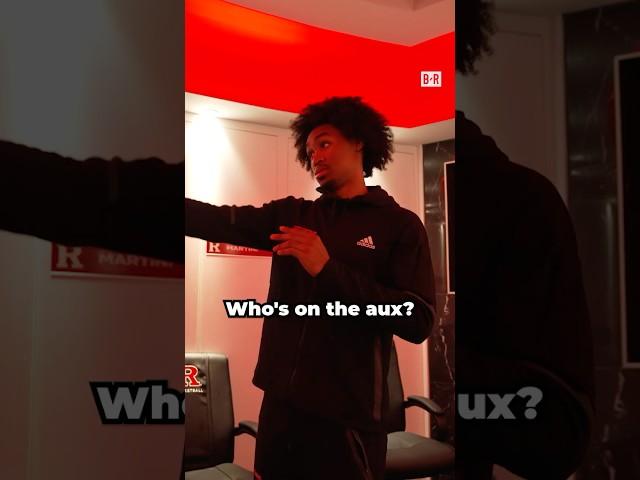 Rutgers star Dylan Harper gives a tour of the Scarlet Knights locker room 