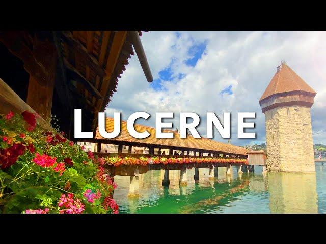 LUCERNE Switzerland | City Walking Tour [Part 2]