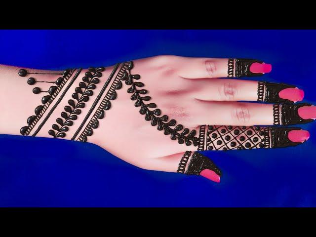 New Henna back hand mehndi design 2023 |simple stylish Mehandi designs|mehandi|mehndi design