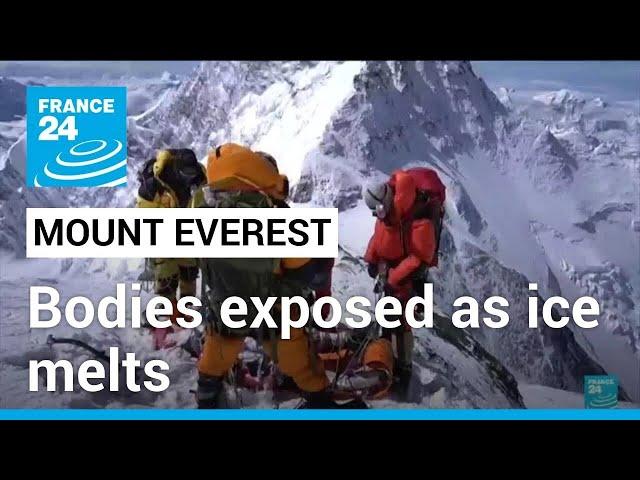 As ice melts, Everest's 'death zone' gives up its ghosts • FRANCE 24 English