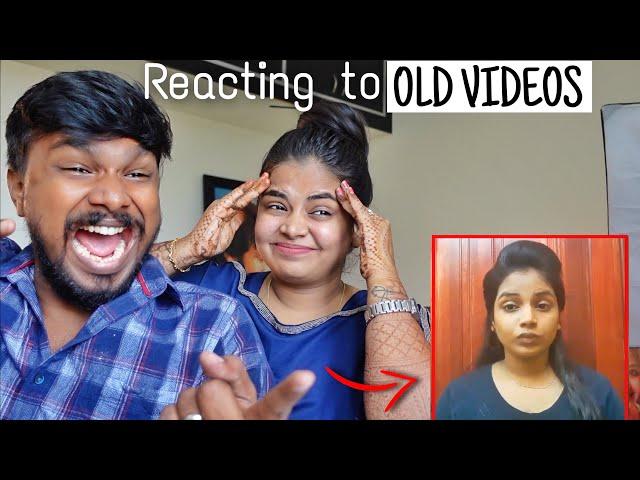 Reacting to our 5 Year old Videos  Kutty jaanu 