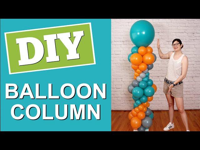 DIY Bubble Balloon Column