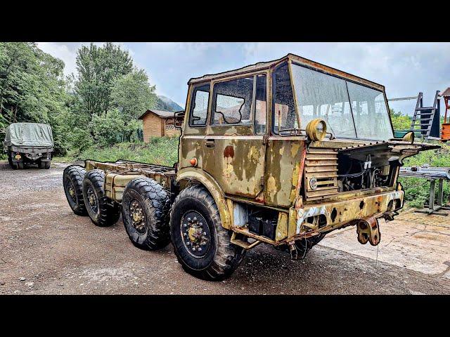 Restoration TATRA 813 V12 + Start After 20 Years + Test Drive