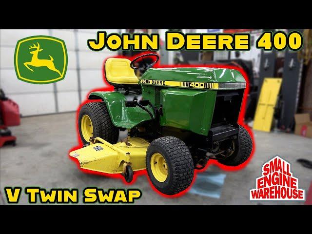 John Deere 400 V Twin Swap ~ Small Engine Warehouse Kit