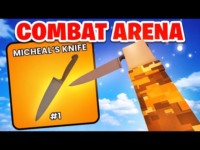 I OPENED 100 CASES in Roblox Combat Arena