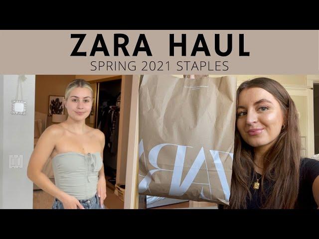 REALISTIC ZARA HAUL: SPRING 2021 STAPLES