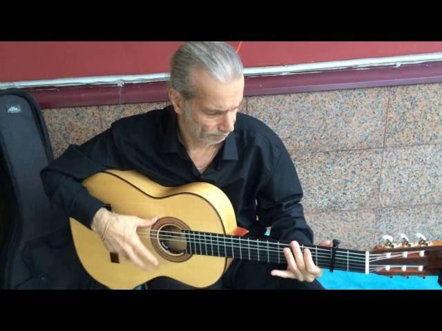 Aparicio AA90F, Guitar flamenco, Tay Tsurkava, Moscow,  15.07.2016.