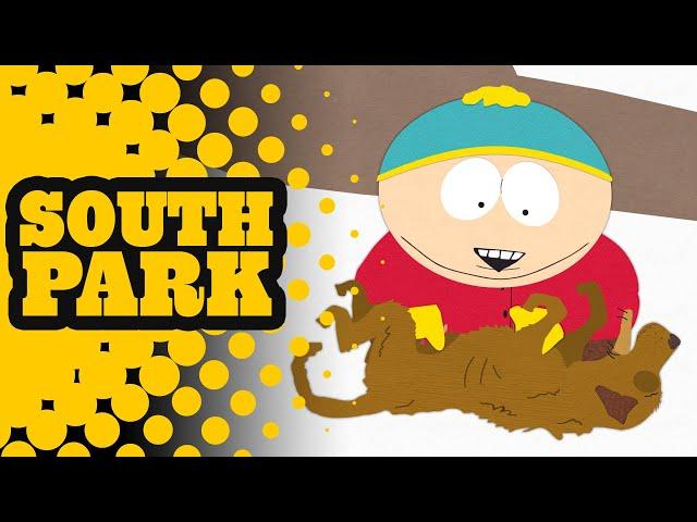 Cartman Milks a Dog Using the Red Rocket Method - SOUTH PARK