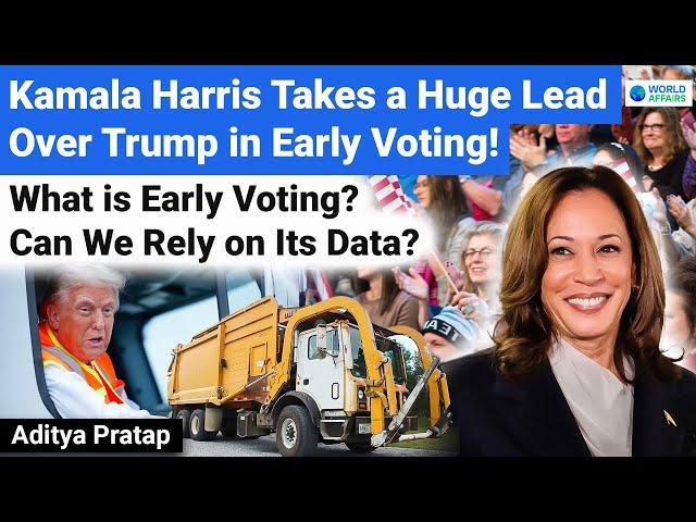 Polls Show Kamala Harris Gaining Big Lead in Early Voting Despite Trump’s Efforts | World Affairs