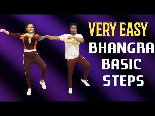 Learn Bhangra in easy way | Bhangra Basic steps | new  Bhangra steps for beginners | THE DANCE MAFIA