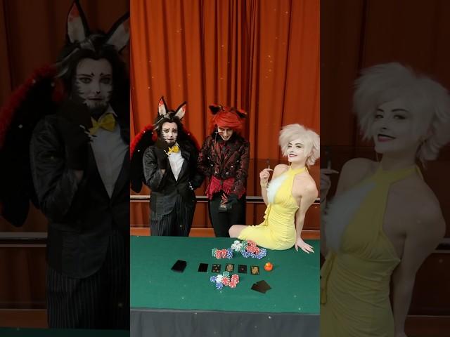 A little look at ICON Fest #hazbinhotel #alastor #alastorhazbinhotel #husk #angeldust #humanalastor